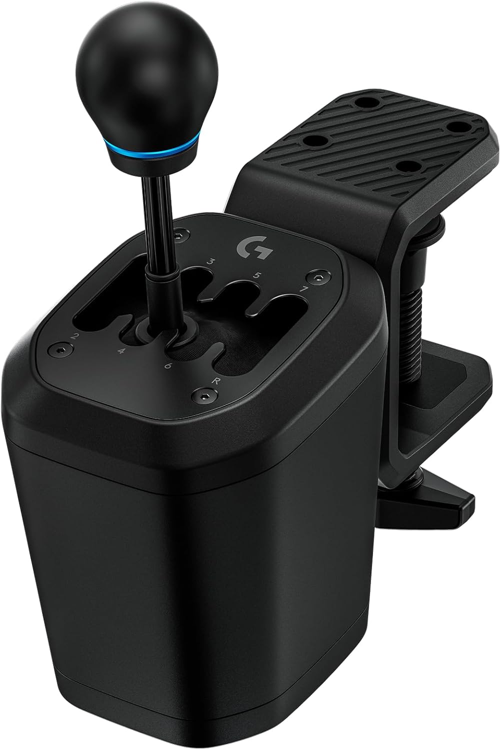 Câmbio Logitech G RS H-SHIFTER - 7 Velocidades para Volantes de Corrida RS50 e PRO