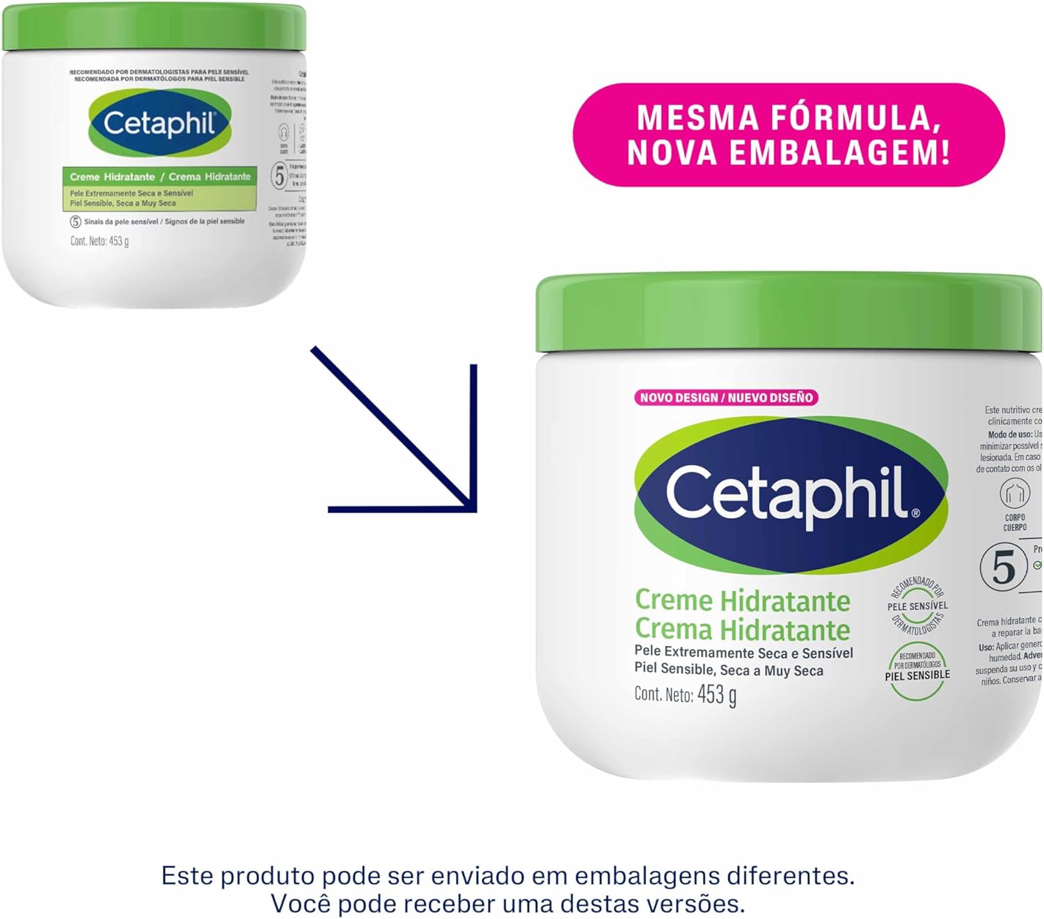 Cetaphil Creme Hidratante - Galderma BR - 453g — foto 2