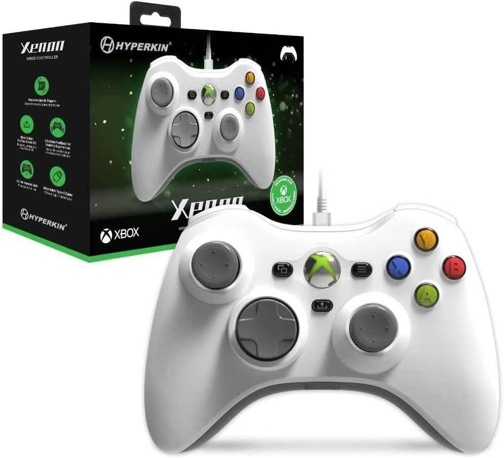 Controle Hyperkin Xenon Branco Licenciado Xbox 360 — foto 5