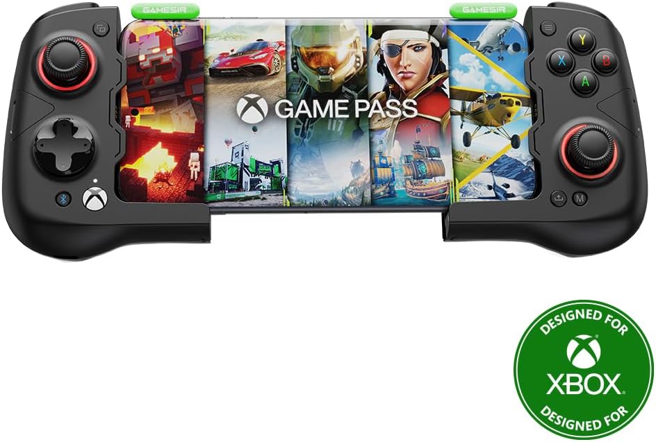 GameSir X4 Aileron Controle Bluetooth Gamer para Android - Gamepad Sem Drift, Design Portátil