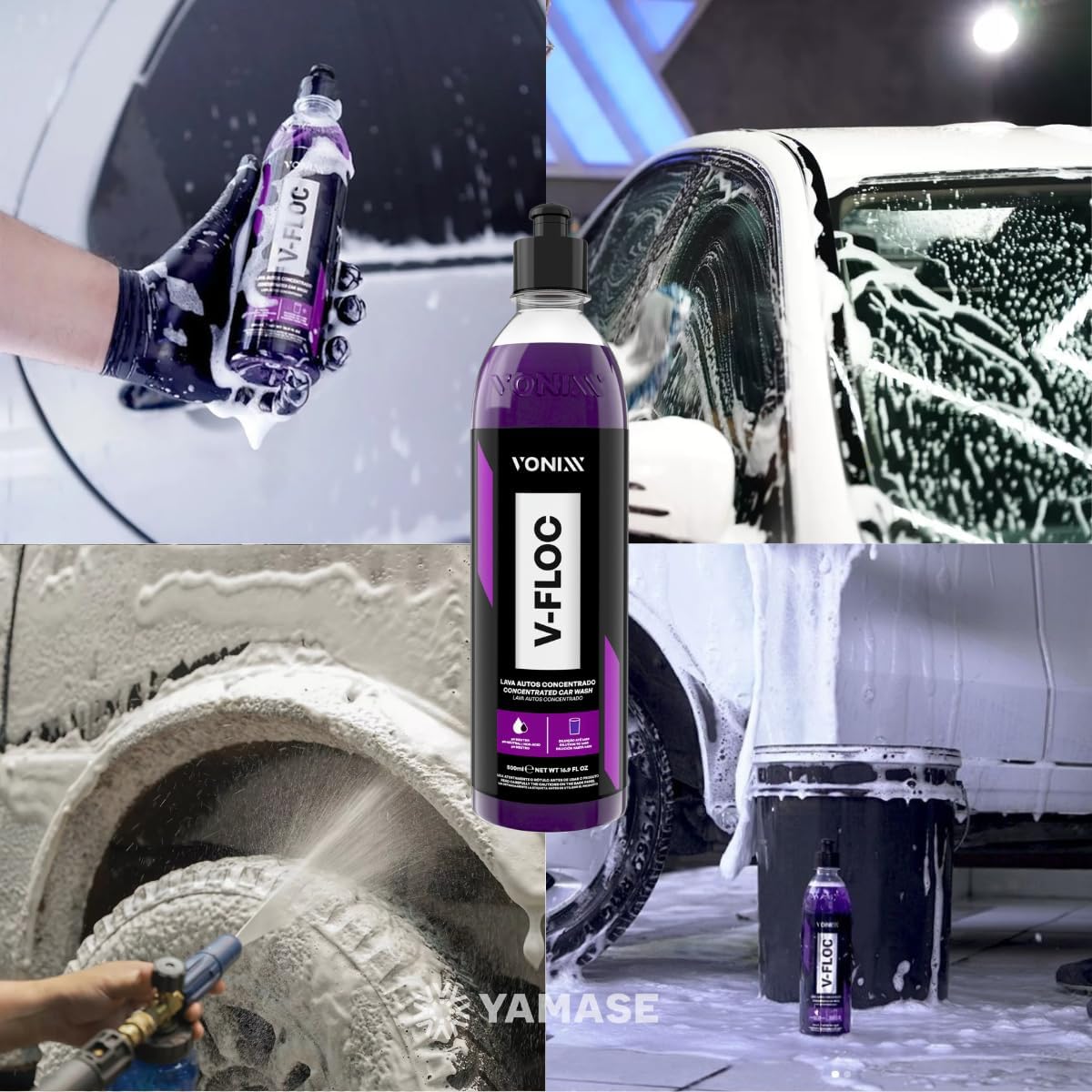Kit Vonixx V-Floc 500ml e Intense 240ml - Produtos para Limpeza Automotiva — foto 2