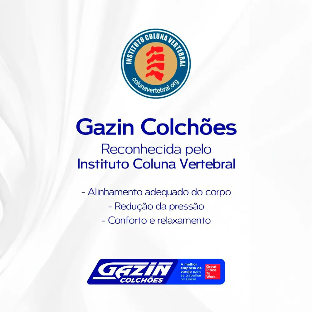 Colchão Casal Molas BlueWave Gazin Dortmund 138x188 — foto 8