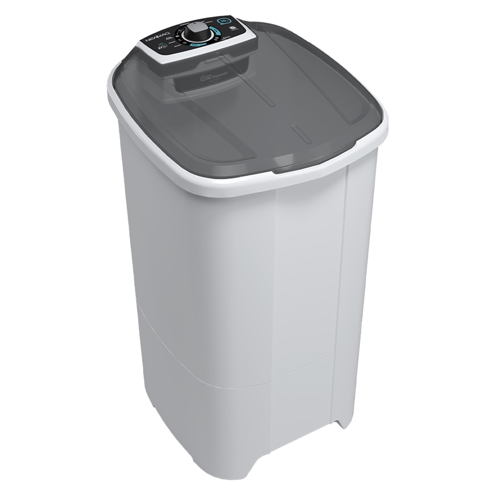 Tanquinho Newmaq 10kg Semiautomático com Big Dispenser