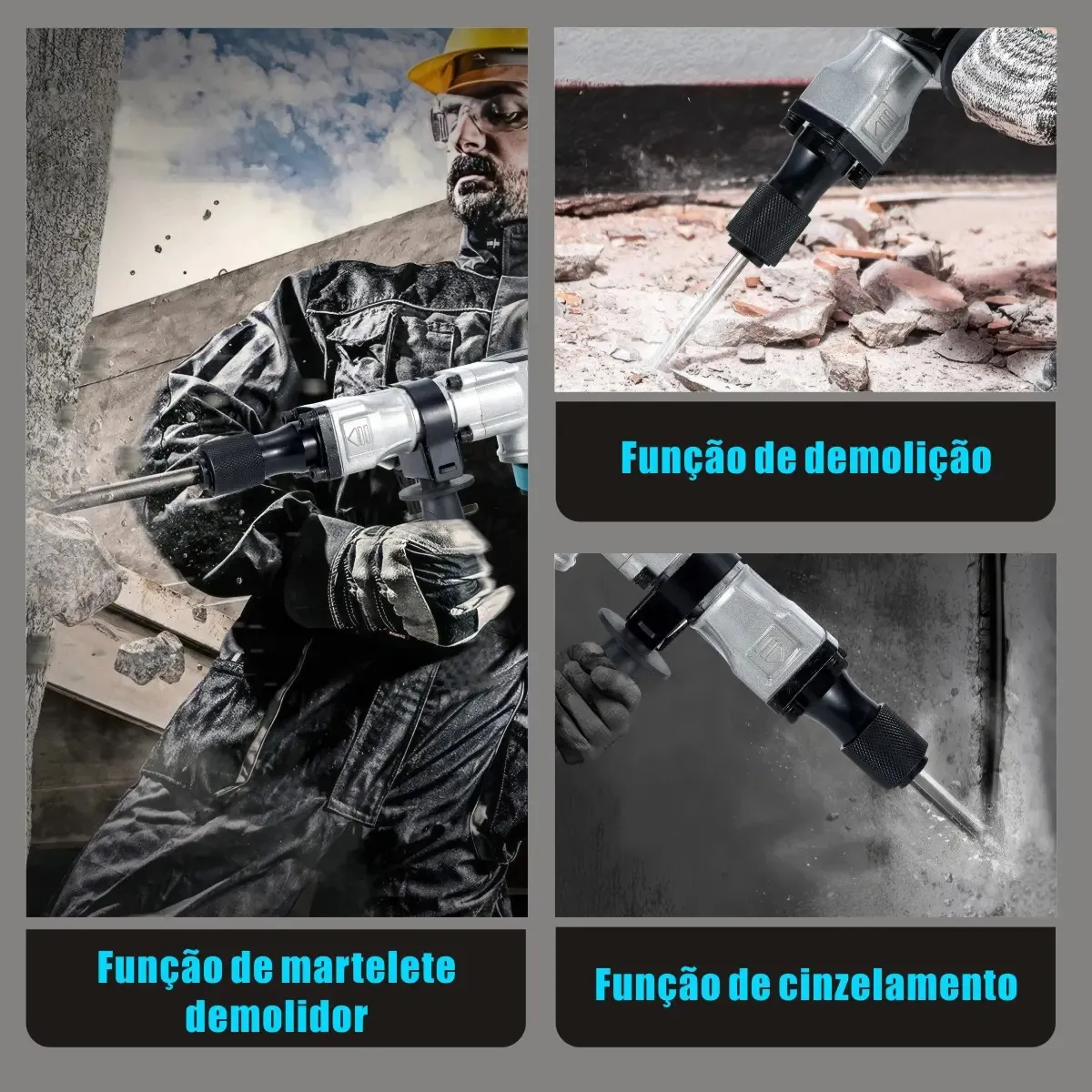 Martelete Sds Plus Profissional Para Reformas Residenciais — foto 4