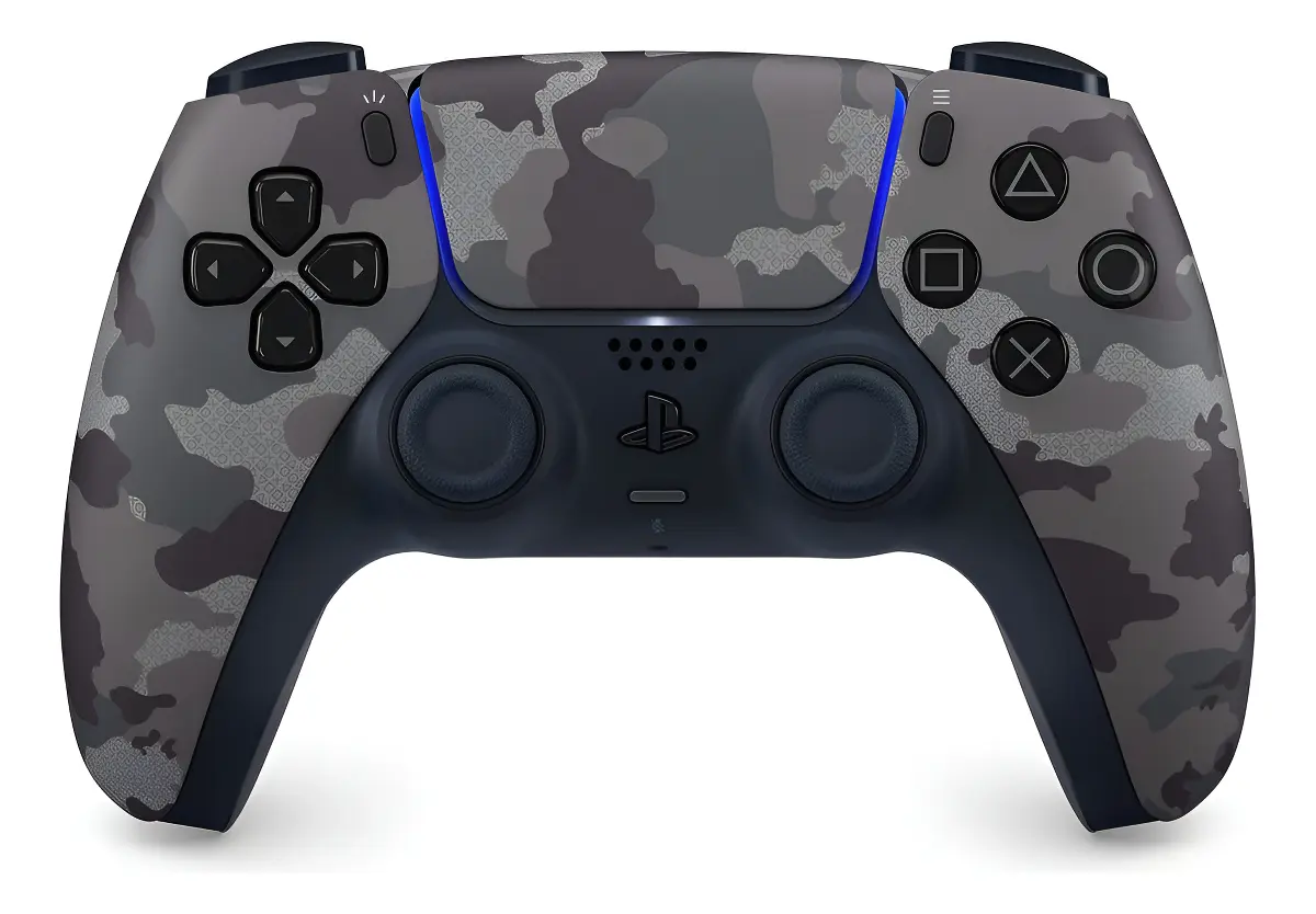 Controle joystick sem fio Sony PlayStation PS5 gray camuflado