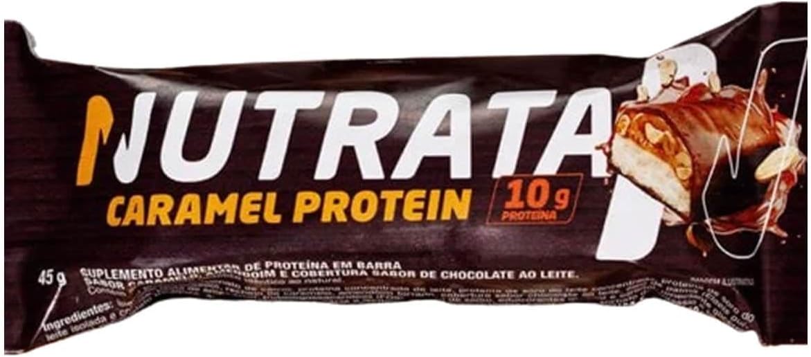 Nutrata Caramel Protein Display - 12 unidades de 45g cada — foto 2
