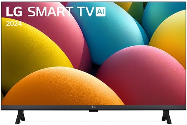 Smart TV 32" LG HD 32LR600B com Processador α5 Gen6 e Alexa Integrado
