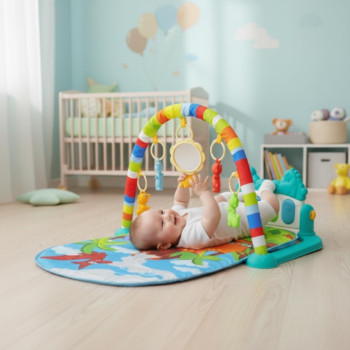 Tapete de Atividades Piano Funny Dino Maxi Baby — foto 4