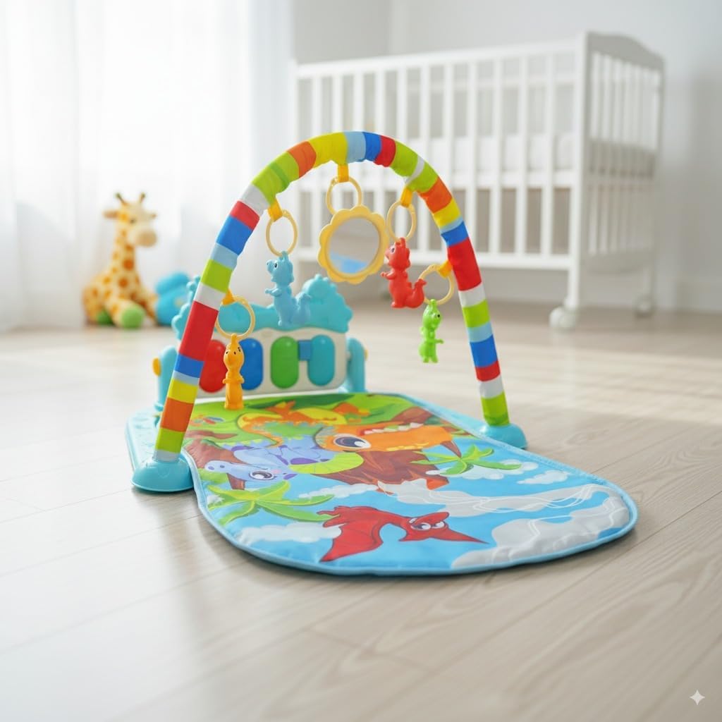 Tapete de Atividades Piano Funny Dino Maxi Baby — foto 2